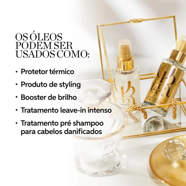 Óleo Capilar Oil Reflections Light Wella Professional 100ml - Image 4